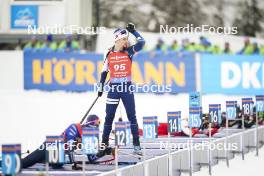 18.01.2024, Antholz, Italy (ITA): Joni Mustonen (FIN) - IBU World Cup Biathlon, short individual men, Antholz (ITA). www.nordicfocus.com. © Thibaut/NordicFocus. Every downloaded picture is fee-liable.