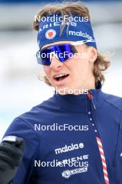 18.01.2024, Antholz, Italy (ITA): Campbell Wright (USA) - IBU World Cup Biathlon, short individual men, Antholz (ITA). www.nordicfocus.com. © Manzoni/NordicFocus. Every downloaded picture is fee-liable.