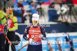 18.01.2024, Antholz, Italy (ITA): Oscar Lombardot (FRA) - IBU World Cup Biathlon, short individual men, Antholz (ITA). www.nordicfocus.com. © Thibaut/NordicFocus. Every downloaded picture is fee-liable.