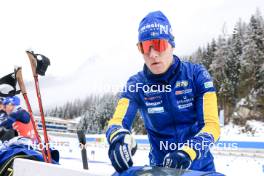 18.01.2024, Antholz, Italy (ITA): Sebastian Samuelsson (SWE) - IBU World Cup Biathlon, short individual men, Antholz (ITA). www.nordicfocus.com. © Manzoni/NordicFocus. Every downloaded picture is fee-liable.
