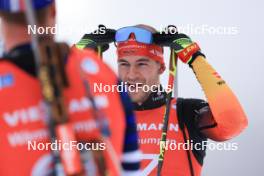18.01.2024, Antholz, Italy (ITA): Danilo Riethmueller (GER) - IBU World Cup Biathlon, short individual men, Antholz (ITA). www.nordicfocus.com. © Manzoni/NordicFocus. Every downloaded picture is fee-liable.