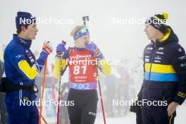 18.01.2024, Antholz, Italy (ITA): Emil Nykvist (SWE) - IBU World Cup Biathlon, short individual men, Antholz (ITA). www.nordicfocus.com. © Thibaut/NordicFocus. Every downloaded picture is fee-liable.