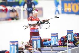 18.01.2024, Antholz, Italy (ITA): Aleksandrs Patrijuks (LAT) - IBU World Cup Biathlon, short individual men, Antholz (ITA). www.nordicfocus.com. © Thibaut/NordicFocus. Every downloaded picture is fee-liable.