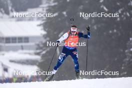 18.01.2024, Antholz, Italy (ITA): Olli Hiidensalo (FIN) - IBU World Cup Biathlon, short individual men, Antholz (ITA). www.nordicfocus.com. © Manzoni/NordicFocus. Every downloaded picture is fee-liable.