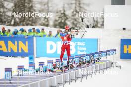 18.01.2024, Antholz, Italy (ITA): Damian Cesnek (SVK) - IBU World Cup Biathlon, short individual men, Antholz (ITA). www.nordicfocus.com. © Thibaut/NordicFocus. Every downloaded picture is fee-liable.