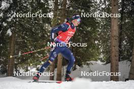 18.01.2024, Antholz, Italy (ITA): Didier Bionaz (ITA) - IBU World Cup Biathlon, short individual men, Antholz (ITA). www.nordicfocus.com. © Thibaut/NordicFocus. Every downloaded picture is fee-liable.