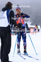 18.01.2024, Antholz, Italy (ITA): Antonin Guigonnat (FRA) - IBU World Cup Biathlon, short individual men, Antholz (ITA). www.nordicfocus.com. © Manzoni/NordicFocus. Every downloaded picture is fee-liable.
