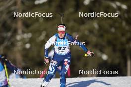 19.01.2024, Antholz, Italy (ITA): Sonja Leinamo (FIN) - IBU World Cup Biathlon, short individual women, Antholz (ITA). www.nordicfocus.com. © Thibaut/NordicFocus. Every downloaded picture is fee-liable.