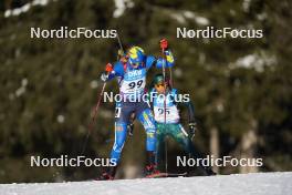 19.01.2024, Antholz, Italy (ITA): Anna Kryvonos (UKR) - IBU World Cup Biathlon, short individual women, Antholz (ITA). www.nordicfocus.com. © Thibaut/NordicFocus. Every downloaded picture is fee-liable.