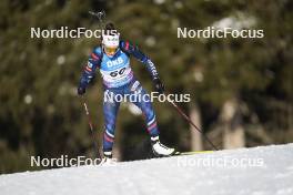 19.01.2024, Antholz, Italy (ITA): Lou Jeanmonnot (FRA) - IBU World Cup Biathlon, short individual women, Antholz (ITA). www.nordicfocus.com. © Thibaut/NordicFocus. Every downloaded picture is fee-liable.
