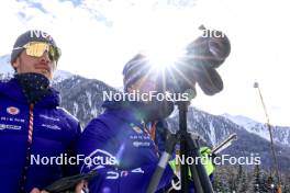 19.01.2024, Antholz, Italy (ITA): Event Feature: USA Coaches - IBU World Cup Biathlon, short individual women, Antholz (ITA). www.nordicfocus.com. © Manzoni/NordicFocus. Every downloaded picture is fee-liable.