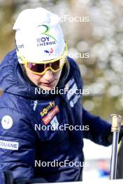 19.01.2024, Antholz, Italy (ITA): Justine Braisaz-Bouchet (FRA) - IBU World Cup Biathlon, short individual women, Antholz (ITA). www.nordicfocus.com. © Manzoni/NordicFocus. Every downloaded picture is fee-liable.