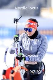 19.01.2024, Antholz, Italy (ITA): Aita Gasparin (SUI) - IBU World Cup Biathlon, short individual women, Antholz (ITA). www.nordicfocus.com. © Manzoni/NordicFocus. Every downloaded picture is fee-liable.