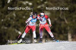 19.01.2024, Antholz, Italy (ITA): Eunjung Ko (KOR) - IBU World Cup Biathlon, short individual women, Antholz (ITA). www.nordicfocus.com. © Thibaut/NordicFocus. Every downloaded picture is fee-liable.