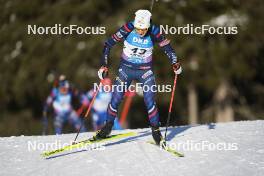 19.01.2024, Antholz, Italy (ITA): Justine Braisaz-Bouchet (FRA) - IBU World Cup Biathlon, short individual women, Antholz (ITA). www.nordicfocus.com. © Thibaut/NordicFocus. Every downloaded picture is fee-liable.