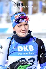 19.01.2024, Antholz, Italy (ITA): Hanna-Brita Kaasik (EST) - IBU World Cup Biathlon, short individual women, Antholz (ITA). www.nordicfocus.com. © Manzoni/NordicFocus. Every downloaded picture is fee-liable.