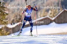 19.01.2024, Antholz, Italy (ITA): Maren Kirkeeide (NOR) - IBU World Cup Biathlon, short individual women, Antholz (ITA). www.nordicfocus.com. © Manzoni/NordicFocus. Every downloaded picture is fee-liable.