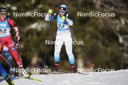 19.01.2024, Antholz, Italy (ITA): Ukaleq Astri Slettemark (GRL) - IBU World Cup Biathlon, short individual women, Antholz (ITA). www.nordicfocus.com. © Thibaut/NordicFocus. Every downloaded picture is fee-liable.