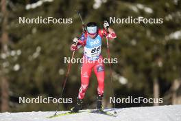 19.01.2024, Antholz, Italy (ITA): Dunja Zdouc (AUT) - IBU World Cup Biathlon, short individual women, Antholz (ITA). www.nordicfocus.com. © Thibaut/NordicFocus. Every downloaded picture is fee-liable.