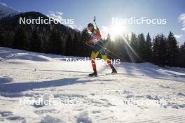 19.01.2024, Antholz, Italy (ITA): Maya Cloetens (BEL) - IBU World Cup Biathlon, short individual women, Antholz (ITA). www.nordicfocus.com. © Thibaut/NordicFocus. Every downloaded picture is fee-liable.