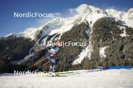 19.01.2024, Antholz, Italy (ITA): Joanna Jakiela (POL), Lou Jeanmonnot (FRA), (l-r) - IBU World Cup Biathlon, short individual women, Antholz (ITA). www.nordicfocus.com. © Thibaut/NordicFocus. Every downloaded picture is fee-liable.