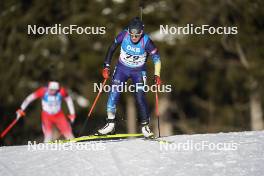 19.01.2024, Antholz, Italy (ITA): Polina Yegorova (KAZ) - IBU World Cup Biathlon, short individual women, Antholz (ITA). www.nordicfocus.com. © Thibaut/NordicFocus. Every downloaded picture is fee-liable.