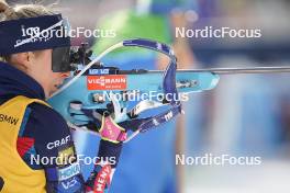 19.01.2024, Antholz, Italy (ITA): Ingrid Landmark Tandrevold (NOR) - IBU World Cup Biathlon, short individual women, Antholz (ITA). www.nordicfocus.com. © Thibaut/NordicFocus. Every downloaded picture is fee-liable.