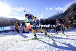 19.01.2024, Antholz, Italy (ITA): Hanna Oeberg (SWE), Sophia Schneider (GER), (l-r) - IBU World Cup Biathlon, short individual women, Antholz (ITA). www.nordicfocus.com. © Manzoni/NordicFocus. Every downloaded picture is fee-liable.