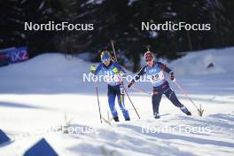 19.01.2024, Antholz, Italy (ITA): Iryna Petrenko (UKR) - IBU World Cup Biathlon, short individual women, Antholz (ITA). www.nordicfocus.com. © Thibaut/NordicFocus. Every downloaded picture is fee-liable.
