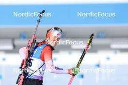 19.01.2024, Antholz, Italy (ITA): Emma Lunder (CAN) - IBU World Cup Biathlon, short individual women, Antholz (ITA). www.nordicfocus.com. © Manzoni/NordicFocus. Every downloaded picture is fee-liable.
