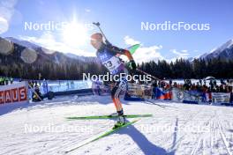 19.01.2024, Antholz, Italy (ITA): Johanna Puff (GER) - IBU World Cup Biathlon, short individual women, Antholz (ITA). www.nordicfocus.com. © Manzoni/NordicFocus. Every downloaded picture is fee-liable.
