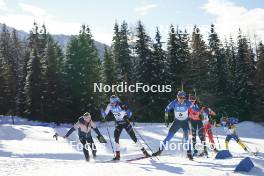 19.01.2024, Antholz, Italy (ITA): Susan Kuelm (EST), Anastasiya Merkushyna (UKR), (l-r) - IBU World Cup Biathlon, short individual women, Antholz (ITA). www.nordicfocus.com. © Thibaut/NordicFocus. Every downloaded picture is fee-liable.