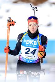 19.01.2024, Antholz, Italy (ITA): Vanessa Voigt (GER) - IBU World Cup Biathlon, short individual women, Antholz (ITA). www.nordicfocus.com. © Manzoni/NordicFocus. Every downloaded picture is fee-liable.