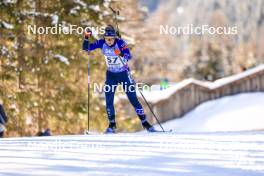 19.01.2024, Antholz, Italy (ITA): Kelsey Joan Dickinson (USA) - IBU World Cup Biathlon, short individual women, Antholz (ITA). www.nordicfocus.com. © Manzoni/NordicFocus. Every downloaded picture is fee-liable.