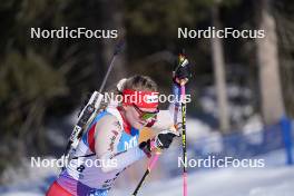 19.01.2024, Antholz, Italy (ITA): Amy Baserga (SUI) - IBU World Cup Biathlon, short individual women, Antholz (ITA). www.nordicfocus.com. © Thibaut/NordicFocus. Every downloaded picture is fee-liable.
