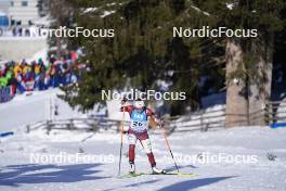 19.01.2024, Antholz, Italy (ITA): Baiba Bendika (LAT) - IBU World Cup Biathlon, short individual women, Antholz (ITA). www.nordicfocus.com. © Thibaut/NordicFocus. Every downloaded picture is fee-liable.