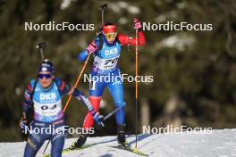 19.01.2024, Antholz, Italy (ITA): Maria Remenova (SVK) - IBU World Cup Biathlon, short individual women, Antholz (ITA). www.nordicfocus.com. © Thibaut/NordicFocus. Every downloaded picture is fee-liable.