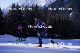 19.01.2024, Antholz, Italy (ITA): Sonja Leinamo (FIN) - IBU World Cup Biathlon, short individual women, Antholz (ITA). www.nordicfocus.com. © Thibaut/NordicFocus. Every downloaded picture is fee-liable.