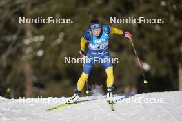 19.01.2024, Antholz, Italy (ITA): Linn Persson (SWE) - IBU World Cup Biathlon, short individual women, Antholz (ITA). www.nordicfocus.com. © Thibaut/NordicFocus. Every downloaded picture is fee-liable.