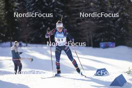 19.01.2024, Antholz, Italy (ITA): Jeanne Richard (FRA) - IBU World Cup Biathlon, short individual women, Antholz (ITA). www.nordicfocus.com. © Thibaut/NordicFocus. Every downloaded picture is fee-liable.