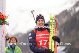 21.01.2024, Antholz, Italy (ITA): Quentin Fillon Maillet (FRA) - IBU World Cup Biathlon, mass men, Antholz (ITA). www.nordicfocus.com. © Thibaut/NordicFocus. Every downloaded picture is fee-liable.