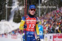 21.01.2024, Antholz, Italy (ITA): Sebastian Samuelsson (SWE) - IBU World Cup Biathlon, mass men, Antholz (ITA). www.nordicfocus.com. © Thibaut/NordicFocus. Every downloaded picture is fee-liable.