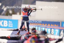 21.01.2024, Antholz, Italy (ITA): Emilien Jacquelin (FRA) - IBU World Cup Biathlon, mass men, Antholz (ITA). www.nordicfocus.com. © Thibaut/NordicFocus. Every downloaded picture is fee-liable.