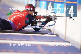 21.01.2024, Antholz, Italy (ITA): Endre Stroemsheim (NOR) - IBU World Cup Biathlon, mass men, Antholz (ITA). www.nordicfocus.com. © Thibaut/NordicFocus. Every downloaded picture is fee-liable.
