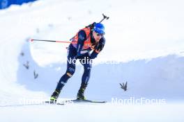 21.01.2024, Antholz, Italy (ITA): Lukas Hofer (ITA) - IBU World Cup Biathlon, mass men, Antholz (ITA). www.nordicfocus.com. © Manzoni/NordicFocus. Every downloaded picture is fee-liable.