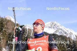 21.01.2024, Antholz, Italy (ITA): Johannes Kuehn (GER) - IBU World Cup Biathlon, mass men, Antholz (ITA). www.nordicfocus.com. © Manzoni/NordicFocus. Every downloaded picture is fee-liable.