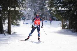 21.01.2024, Antholz, Italy (ITA): Sturla Holm Laegreid (NOR) - IBU World Cup Biathlon, mass men, Antholz (ITA). www.nordicfocus.com. © Thibaut/NordicFocus. Every downloaded picture is fee-liable.