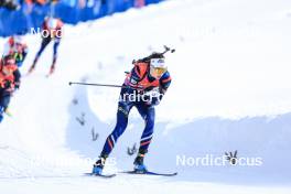 21.01.2024, Antholz, Italy (ITA): Eric Perrot (FRA) - IBU World Cup Biathlon, mass men, Antholz (ITA). www.nordicfocus.com. © Manzoni/NordicFocus. Every downloaded picture is fee-liable.