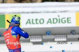 21.01.2024, Antholz, Italy (ITA): Artem Pryma (UKR) - IBU World Cup Biathlon, mass men, Antholz (ITA). www.nordicfocus.com. © Manzoni/NordicFocus. Every downloaded picture is fee-liable.