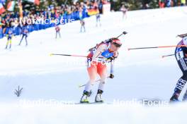 21.01.2024, Antholz, Italy (ITA): Lena Haecki-Gross (SUI) - IBU World Cup Biathlon, mass women, Antholz (ITA). www.nordicfocus.com. © Manzoni/NordicFocus. Every downloaded picture is fee-liable.